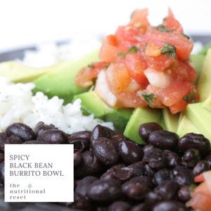 Toronto Holistic Nutritionist Laurie McPhail Spicy Black Bean Burrito Bowl